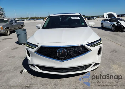 2022 Acura Mdx Technology from USA, damaged, VIN 5J8YD9H4XNL008990